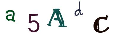 Image CAPTCHA
